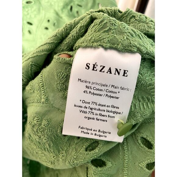 Sezane Louisah Blouse size 34 - US 2 - Picture 5 of 6